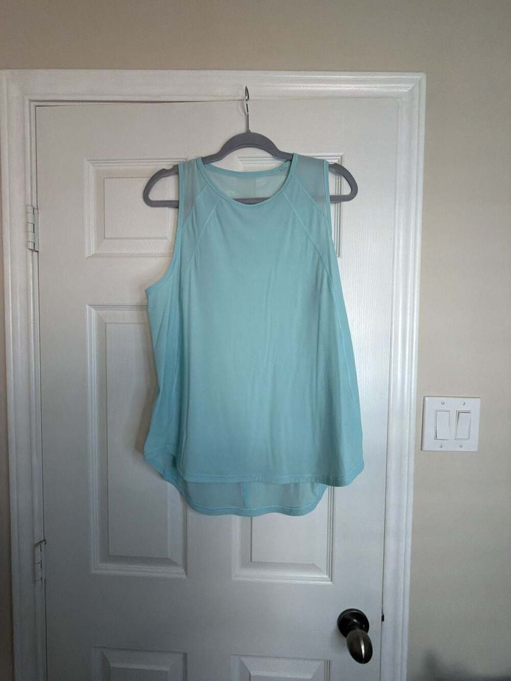 Lululemon Sculpt Tank Top Icing Blue